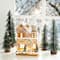 Glitzhome® 12" Light-Up Gingerbread House Table Décor